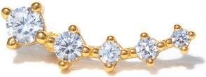 Girls Crew Estella Cubic Zirconia Ear Crawler in Gold at Nordstrom