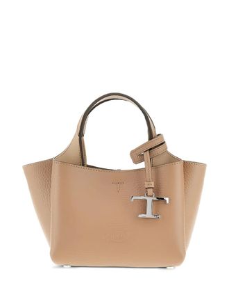 Tod's Leren shopper - Beige