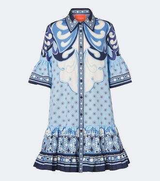 La DoubleJ Vestido camisero Choux de popel&iacute;n de algod&oacute;n