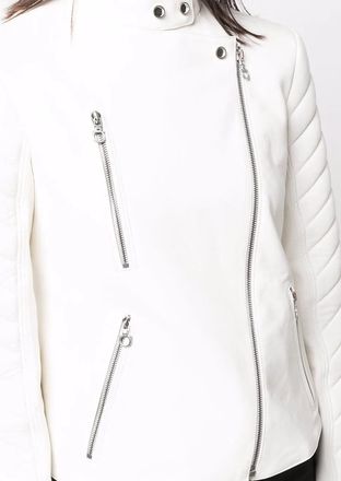 Ferragamo Ferragamo Biker Leather Jacket