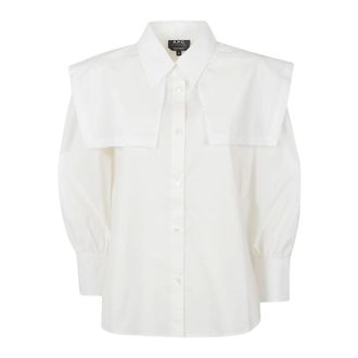 A.P.C. Chemise Ondine - - Blouses & Shirts - Donna - Bianco - S