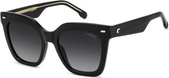 Carrera 3086/S Zonnebrillen - Dames - Zonnebrillen - Zwart - 52 MM - Polyester - Accessoires