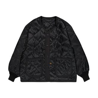 Alpha Industries Zwarte Heritage Liner Jas - Heren - Winterjassen - Zwart - XL - Jassen