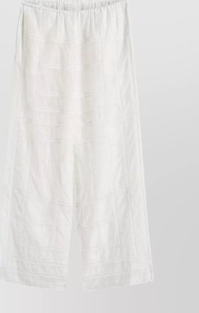 Toteme crochet monogram pj bottoms