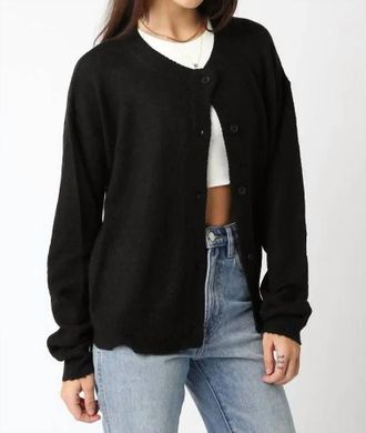 Olivaceous Gillian Sweater In Black