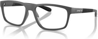 Arnette 56mm Rectangle optical glasses in Grey at Nordstrom