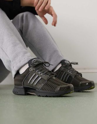 adidas Originals Climacool - Sneakers verde scuro e nere