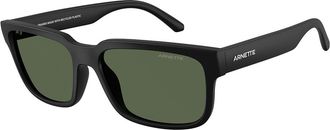 Arnette AN4362 Twister Polarized 29009A Mens Sunglasses Black Size 57