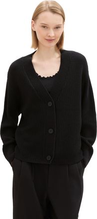 Tom Tailor Cardigan mit Strickstruktur und Knopfleiste