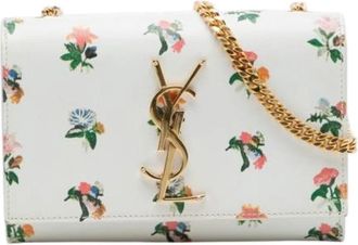 Saint Laurent Pre-owned Kate Schoudertas - Dames - Vintage Schoudertas - Veelkleurig - ONE Size - Leer - Vintage