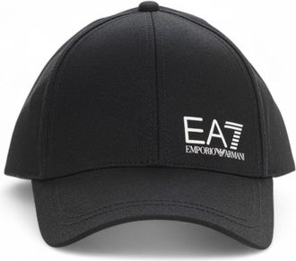 Emporio Armani Cappello con visiera Nero-bianco EA7 Uomo