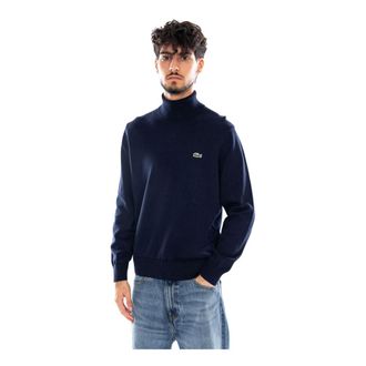 Lacoste Pullover - Heren - Truien - Blauw - Maat: S Katoen