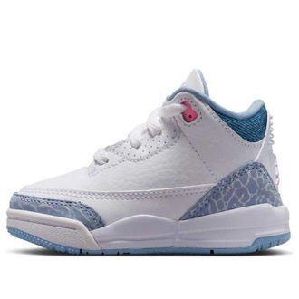 Air Jordan (TD) Air Jordan 3 Retro White Cobalt Bliss HQ0782-101