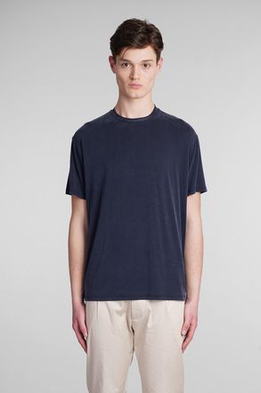 low brand B224 T-shirt In Blue Polyamide Polyester