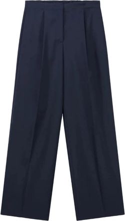 8pm Mary Broeken - Dames - Wijde Broeken - Blauw - M - Wol - Broeken
