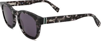 Lacoste Unisex 49mm Havana Sunglasses