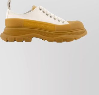 Alexander McQueen leather low-top sneakers