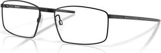 Oakley 54mm Square optical glasses in Black at Nordstrom