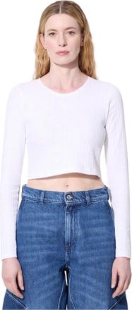 J.W.Anderson Long Sleeve Tops - Dames - Longsleeves - Wit - M - Tops