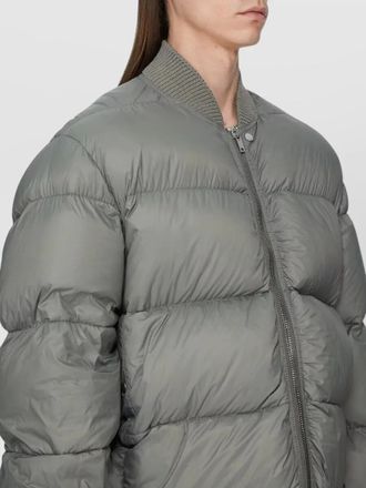Rick Owens padded ribbed-collar puffer jacket