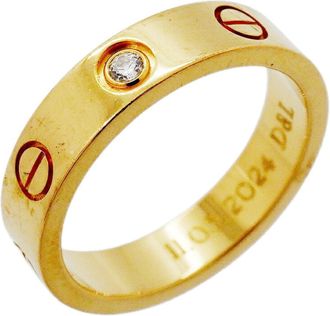 Cartier Yellow Gold (18K) Band Ring (Pre-Owned)