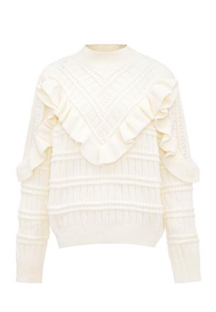 Faina Jumper Dames wolwit