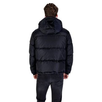 A|X Armani Exchange Quilted Polyamide Down Jacket - Black