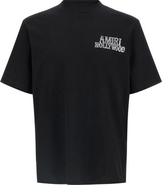 Amiri Hollywood Tee T-Shirt Black