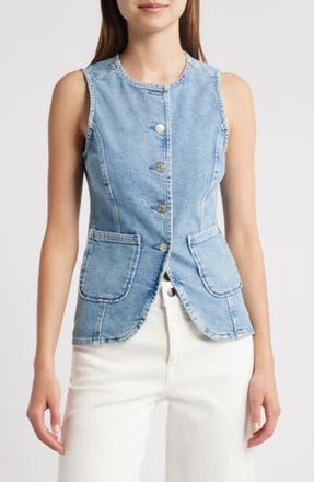 Rails Portola Denim Vest in Blue Eyed Girl at Nordstrom Rack, Size Large