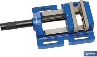 cofan Mordazas Para Taladro 100 Mm, Mordaza Para Taladro Fabricada En Hierro Fundido De Alta Calidad Que Le Proporciona Durabilidad Y Resistencia. Es Compat