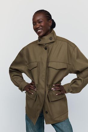 Anine Bing Sahara 100% Cotton Jacket