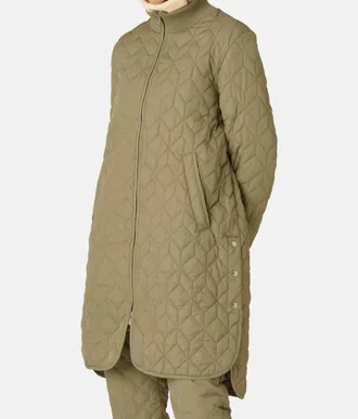 Ilse Jacobsen Padded Quilt Coat In Sage