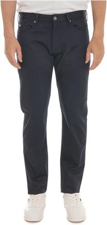 Emporio Armani 5 Pocket Denim Jeans - Heren - Slim Fit Jeans - Blauw - W31 - Denim - Jeans