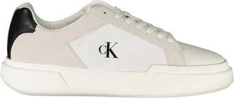 Calvin Klein Bianco Leather Sneaker - Heren - Sneakers - Veelkleurig - 44 EU - Leer - Schoenen