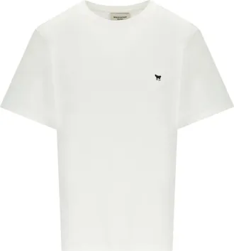 Max Mara Venaco T-shirt - Dames - T-shirts - Wit - M - Katoen - Tops