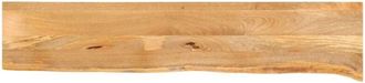 vidaXL vidaXL Piano Tavolo Bordi Vivi 160x40x2,5 cm Legno Massello di Mango