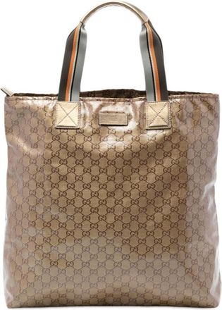 Gucci Pre-owned Gucci GG Crystal Vertical Web Tote Ladies T1SZBFCQQIZWAQ7E
