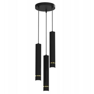 OEM L&aacute;mpara De Techo Colgante De Triple Tubo De Car&aacute;mbano