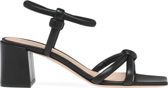 Gianvito Rossi Juno 55 Sandals in Black at Nordstrom, Size 34.5
