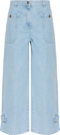 Max Mara Pugnale jeans - women - Cotton - 40 - Blue