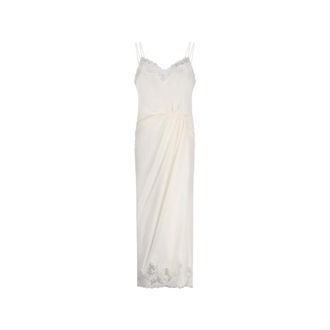 Ermanno Scervino Dress With Embroidery - female - Ermanno Scervino - Nightgowns - White - S - Nightwear & Lounge