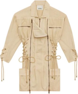 Isabel Marant Mujer, Vestidos, Beige, Talla: S