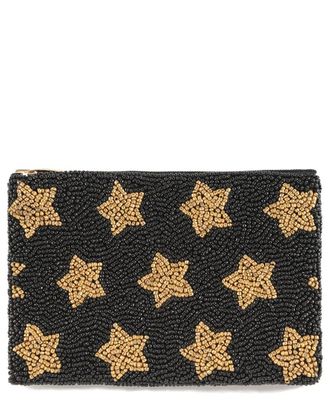 Shiraleah Stars Beaded Zip Pouch