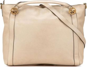 Gucci Pre-owned Tote Bags, female, Brown, Size: ONE SIZE Pre-owned Interlocking G Tote Bag