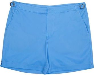 Lords of Harlech Neptune Tailored Swim Short in Blue at Nordstrom, Size 34