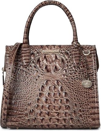 Brahmin Small Caroline Cross Body Womens Handbags Smokey Taupe, Leather