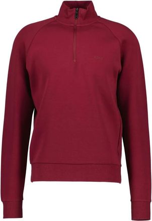 HUGO BOSS Zip-throughs - Heren - Vesten met rits - Roze - M - Katoen - Hoodies & sweatvesten