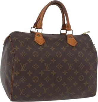 Louis Vuitton Pre-owned Handbags, female, Brown, Size: ONE SIZE Pre-owned Monogram Canvas Hand Bag