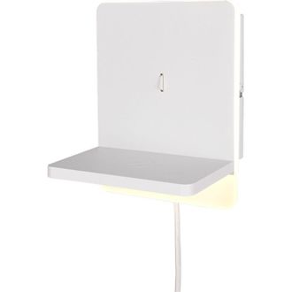 Trio Applique LED, metallo, bianco opaco, 16x20x14 cm, Fairfield
