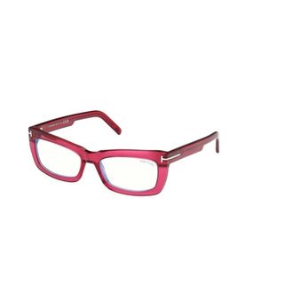 Tom Ford Glasses, female, Pink, 55 MM, Rectangular Optical Frame